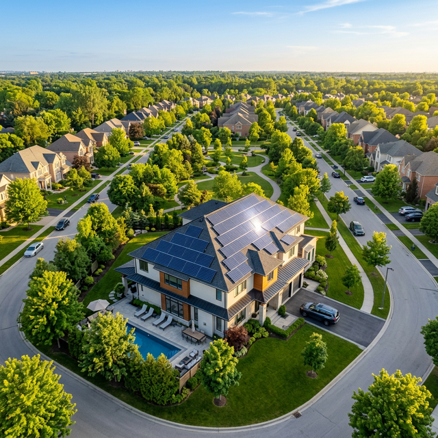 Residential rooftop solar panel installation guide